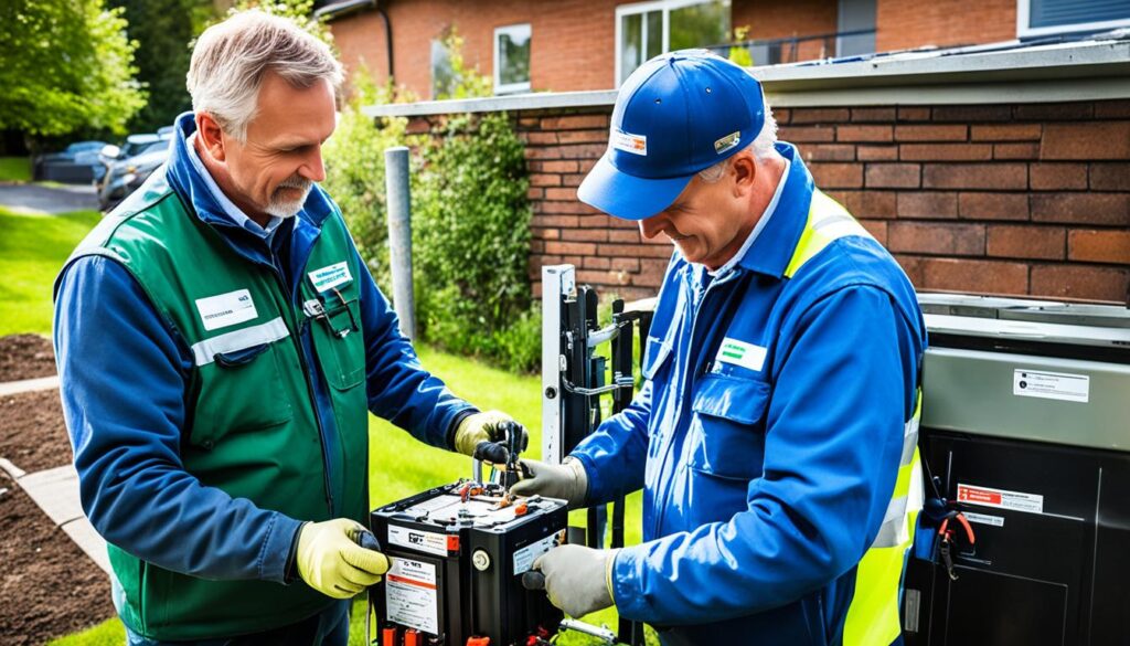 Gate motor battery replacement Gate motor battery replacement